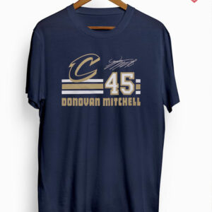 Cavs Donovan Mitchell Signature Jersey T Shirts