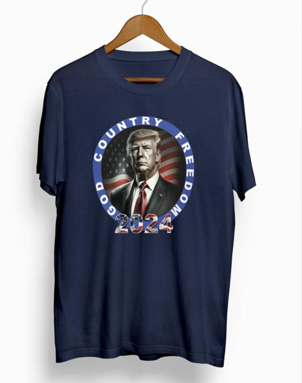 God Country Freedom Trump 2024 Shirts