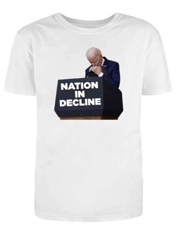 Nation In Decline Cotton T-Shirt