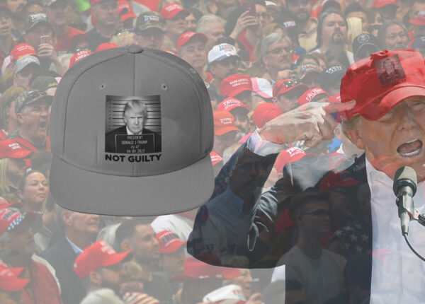 Official Trump Mugshot Gray Hat