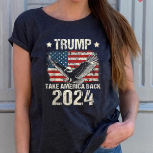 Trump 2024 Flag Take America Back Shirts