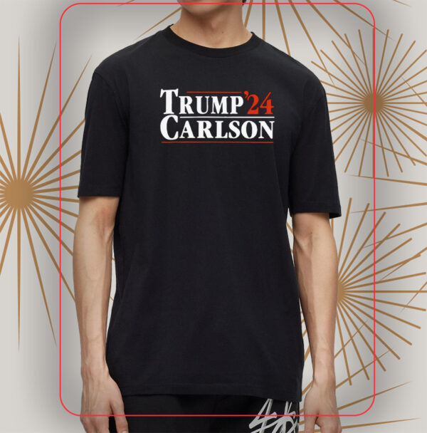 Trump Carlson ’24 president shirt