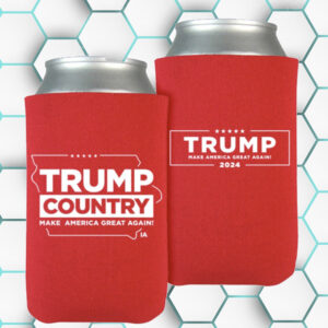 Trump Country-Iowa Red Beverage Cooler
