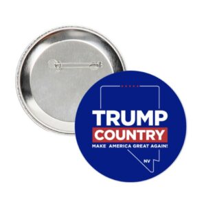 Trump Country-Nevada Blue Buttons