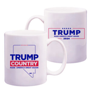 Trump Country-Nevada White Coffee Mugs