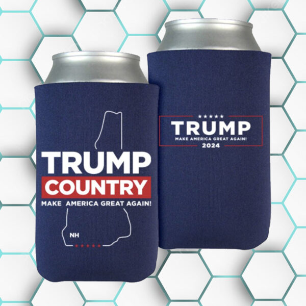 Trump Country-New Hampshire Navy Beverage Cooler