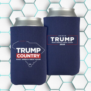 Trump Country-South Carolina Navy Beverage Cooler