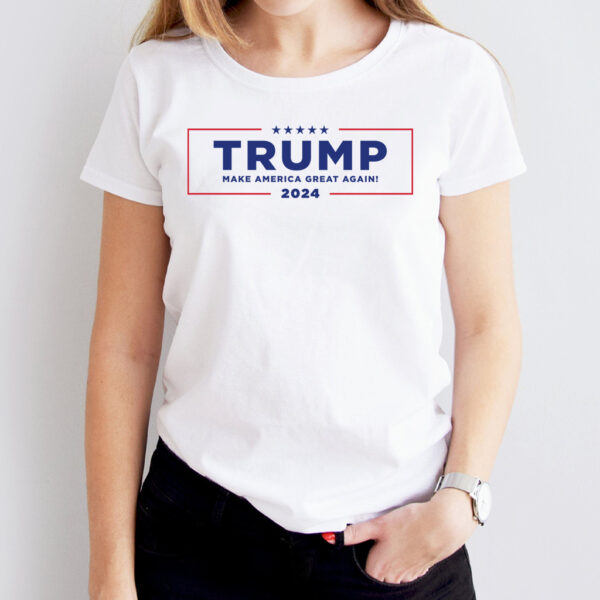 Official 2024 Trump White T-Shirts