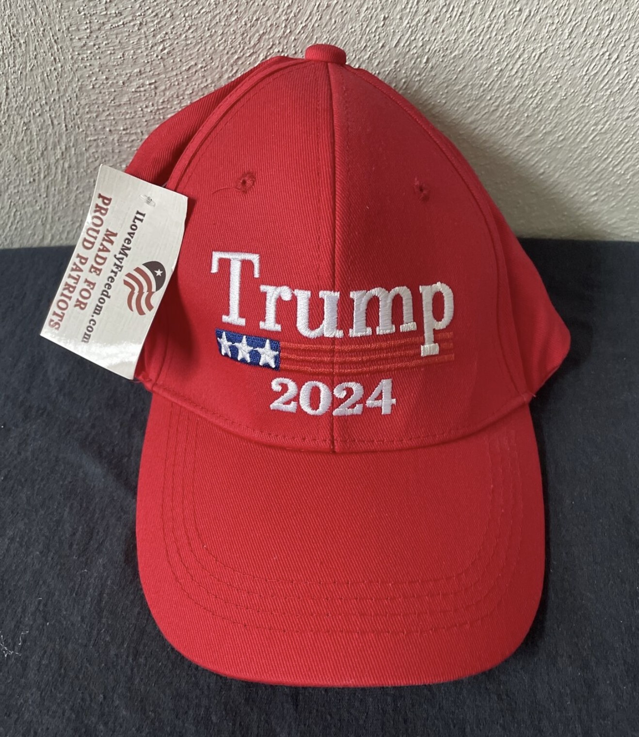 Trump 2024 Hat Save America Flag