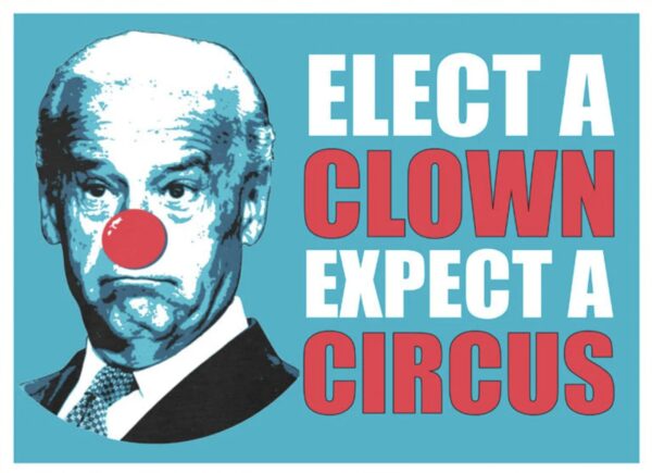 Biden Elect a Clown Expect a Circus Yard Signs
