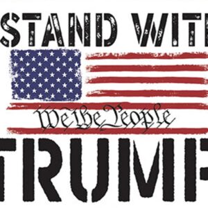 I stand with Trump 2024 Yard signs