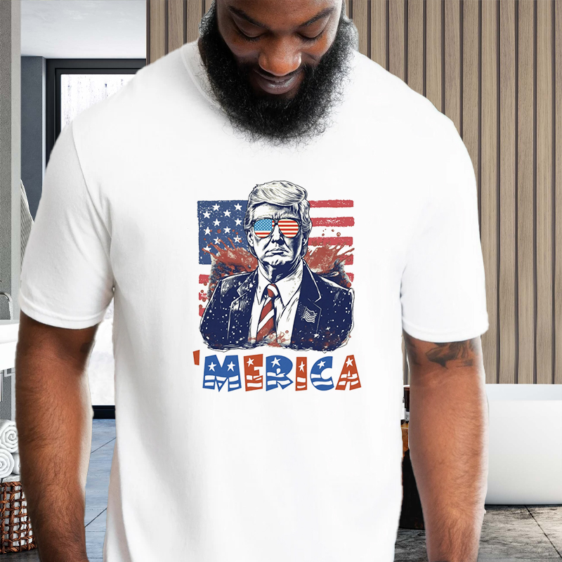 MERICA Trump 4th of July Shirt