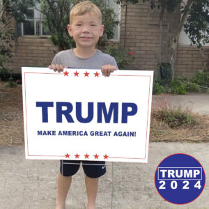 Political Signs Donald Trump 2024 Yard Signs