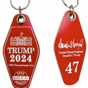 President Trump 2024 Keychain Full