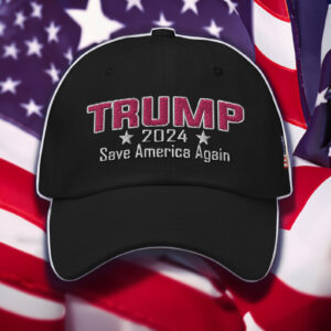 TRUMP 2024 - Save America Again hats embroidery