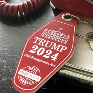 Trump 2024 Motel Keychain - MAGA 2024 Keychain s
