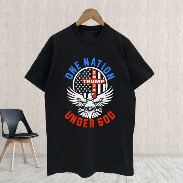 Trump 2024 One Nation Under God shirts