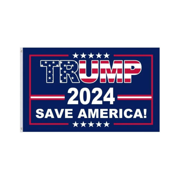 Trump 2024 Save America Flag - American Flags
