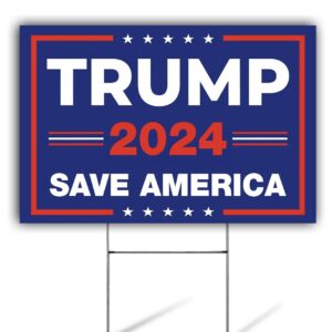 Trump 2024 Save America Lawn Sign