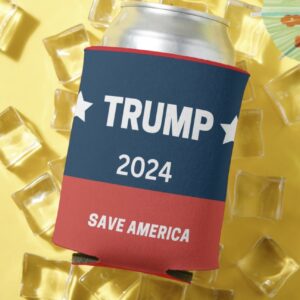 Trump 2024 Save America can coolers