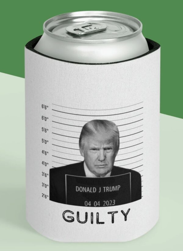 Trump Mug Shot Beverage Cooler