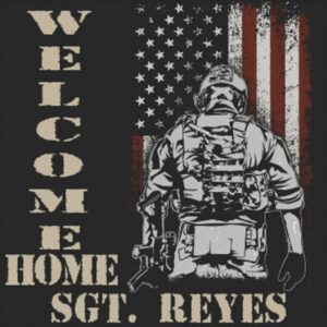 Welcome Home Military Yard signs