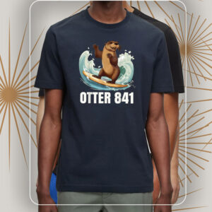 Surfing Otter 841 California Sea Otter 841 T-Shirt