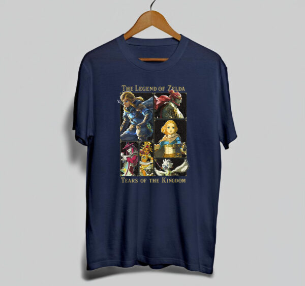The Legend of Zelda Tears Of The Kingdom Panels Collage Shirt
