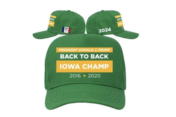 Back to Back Iowa Champ Hat - Green