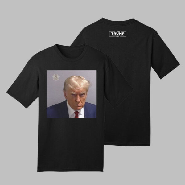 CLASSIC Donald Trump Fulton County Georgia Mugshot T shirt