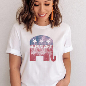 Donald Trump 2024 For President Pro Trump Vintage Republican T-Shirts