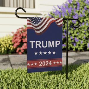 Donald Trump 2024 Garden Flags- TAKE American Back - Weather Proof Flags