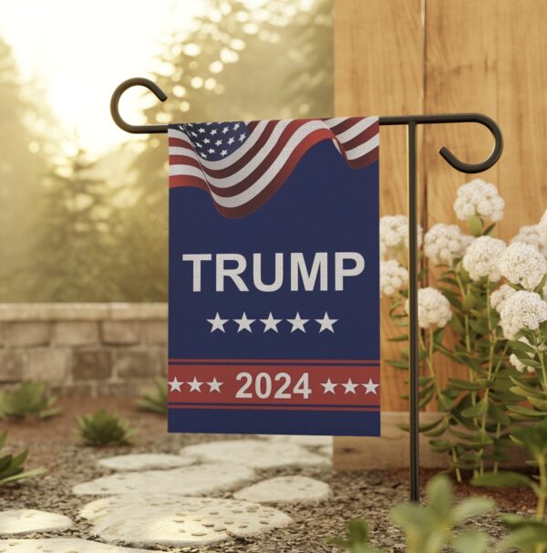 Donald Trump 2024 Garden Flags- TAKE American Back - Weather Proofs
