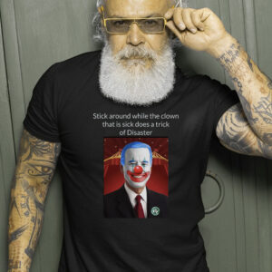 Joe Biden Clown Disaster Funny USA T-Shirt