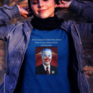 Joe Biden Clown Disaster Funny USA T-Shirts