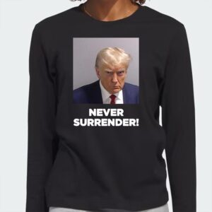 Never Surrender Black Premium Cotton Shirts