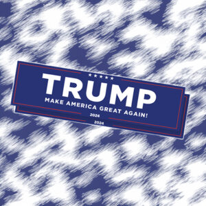Official 2024 Trump Bumper Sticker
