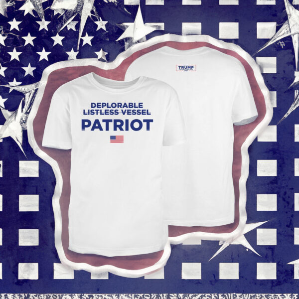 Patriot White Cotton T-Shirts