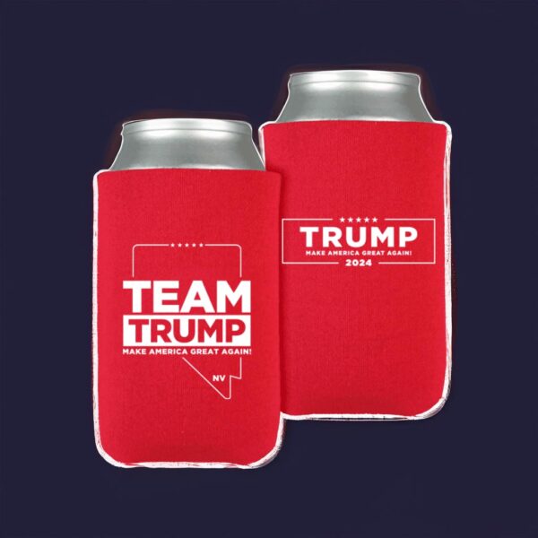 Team Trump 2024 Nevada Red Beverage Coolers
