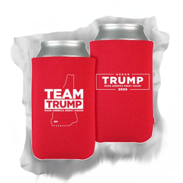 Team Trump 2024 New Hampshire Red Beverage Cooler