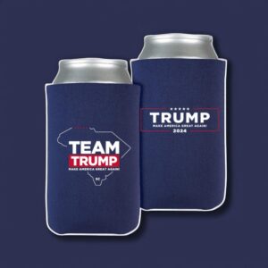 Team Trump 2024 South Carolina Navy Beverage Cooler