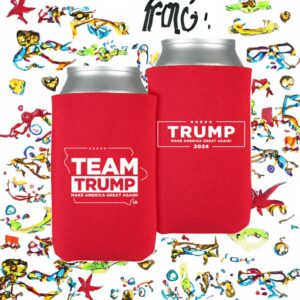 Team Trump Iowa Red Beverage Cooler