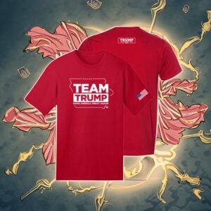Team Trump Iowa Red Cotton Shirt