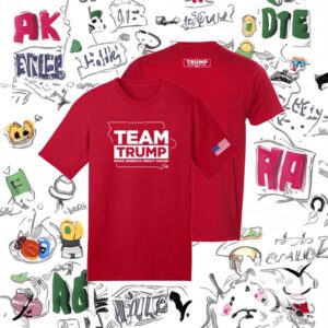 Team Trump Iowa Red Cotton T-Shirts
