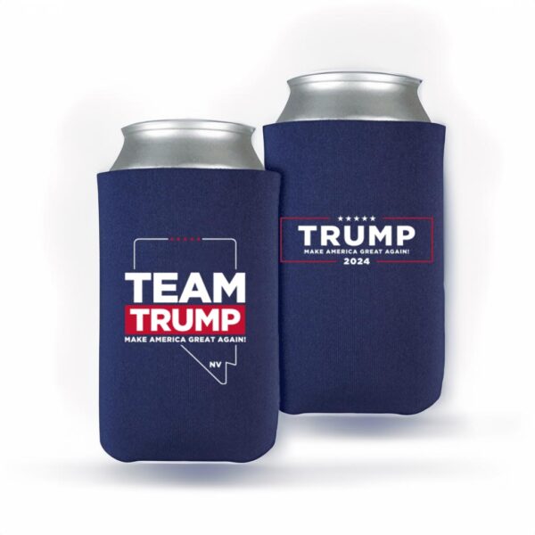 Team Trump Nevada Navy Beverage Coolers