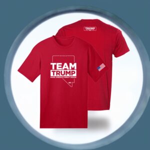Team Trump Nevada Red Cotton T-Shirt
