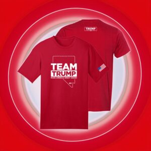 Team Trump Nevada Red Cotton T-Shirts