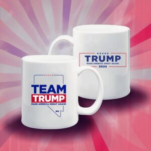 Team Trump Nevada White Coffee Mug Cups