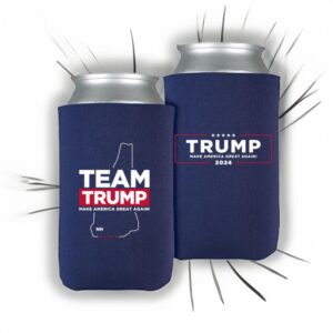Team Trump New Hampshire Navy Beverage Cooler