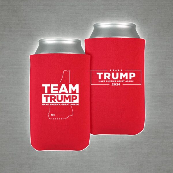 Team Trump New Hampshire Red Beverage Cooler